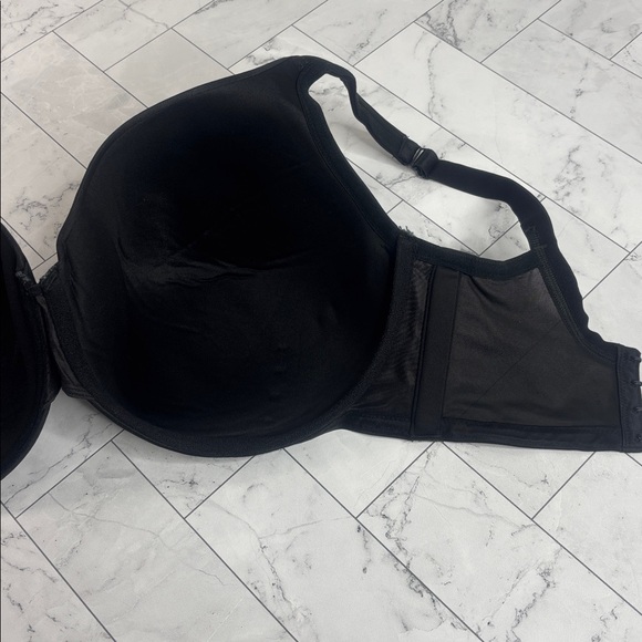 NWOT Cacique Lane Bryant Womans Full Coverage Bra Black Smooth UNDERWIRE 38H - Picture 6 of 9